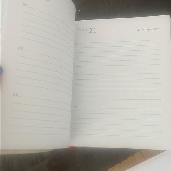 Life-Changing Magic Journal with Red Spine - Picture 5 of 8